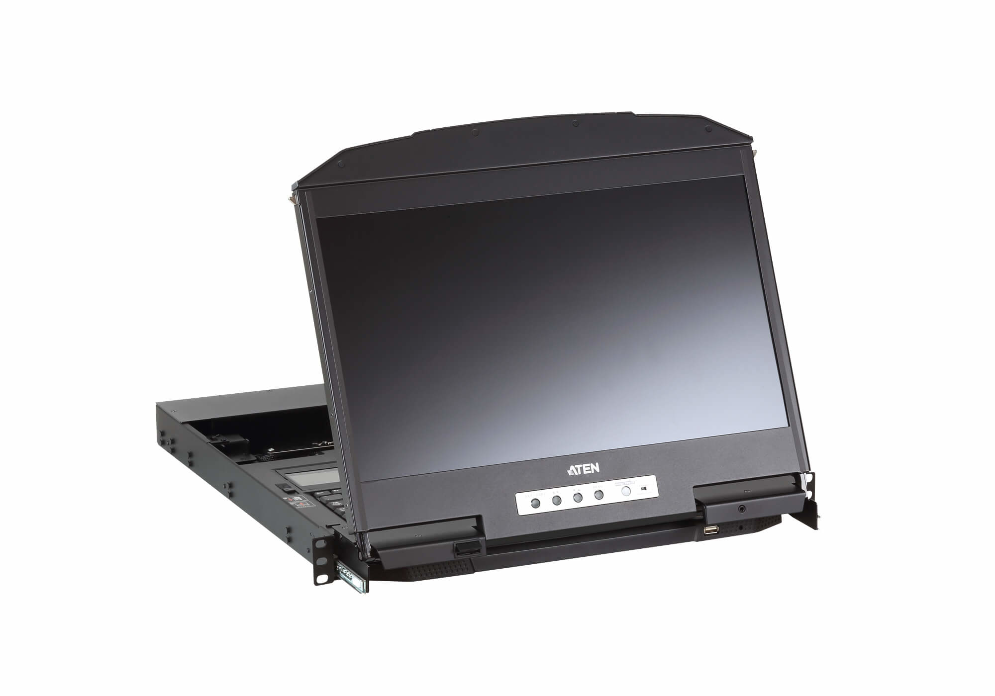ATEN CL5716IN IT KVM over IP Switch 16-Port 19"-LCD (PS/2-USB VGA) IT-Layout ATEN CL5716IN IT KVM over IP Switch 16-Port 19"-LCD (PS/2-USB VGA) IT-Layout – Bild 5