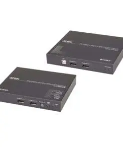 ATEN CE924 KVM Konsolen-Extender, USB Dual-Anzeige DisplayPort HDBaseT 2.0 (4K bei 100m)