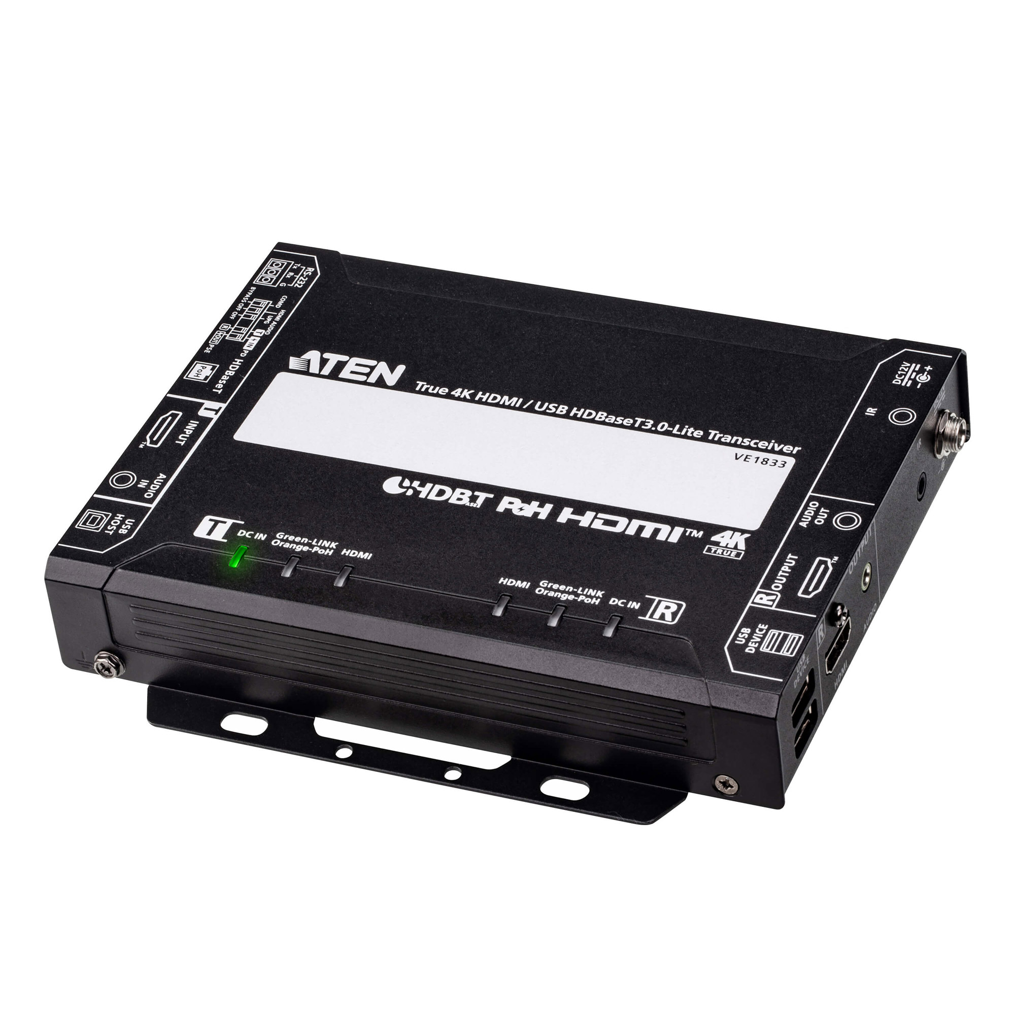 ATEN VE1833 Transceiver True 4K HDMI/USB HDBaseT3.0-Lite mit PoH (True 4K / 40m) ATEN VE1833 Transceiver True 4K HDMI/USB HDBaseT3.0-Lite mit PoH (True 4K / 40m)