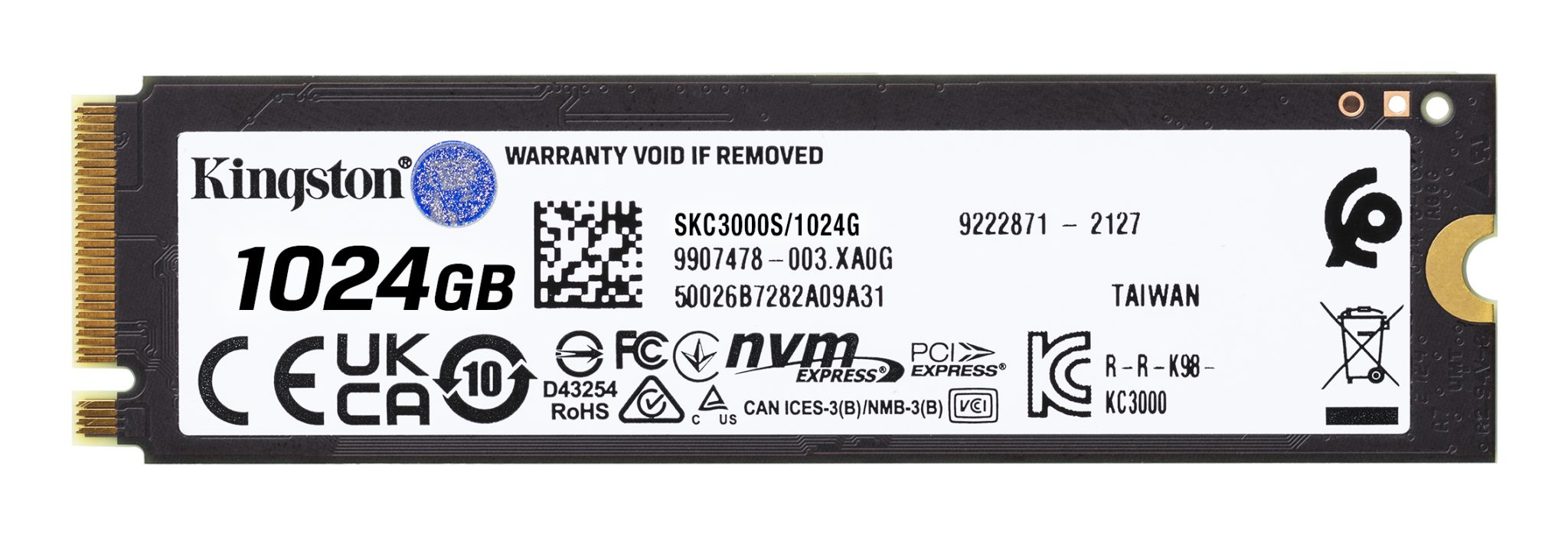 Kingston 1024G KC3000 SKC3000S/1024G Kingston 1024G KC3000 SKC3000S/1024G – Bild 2
