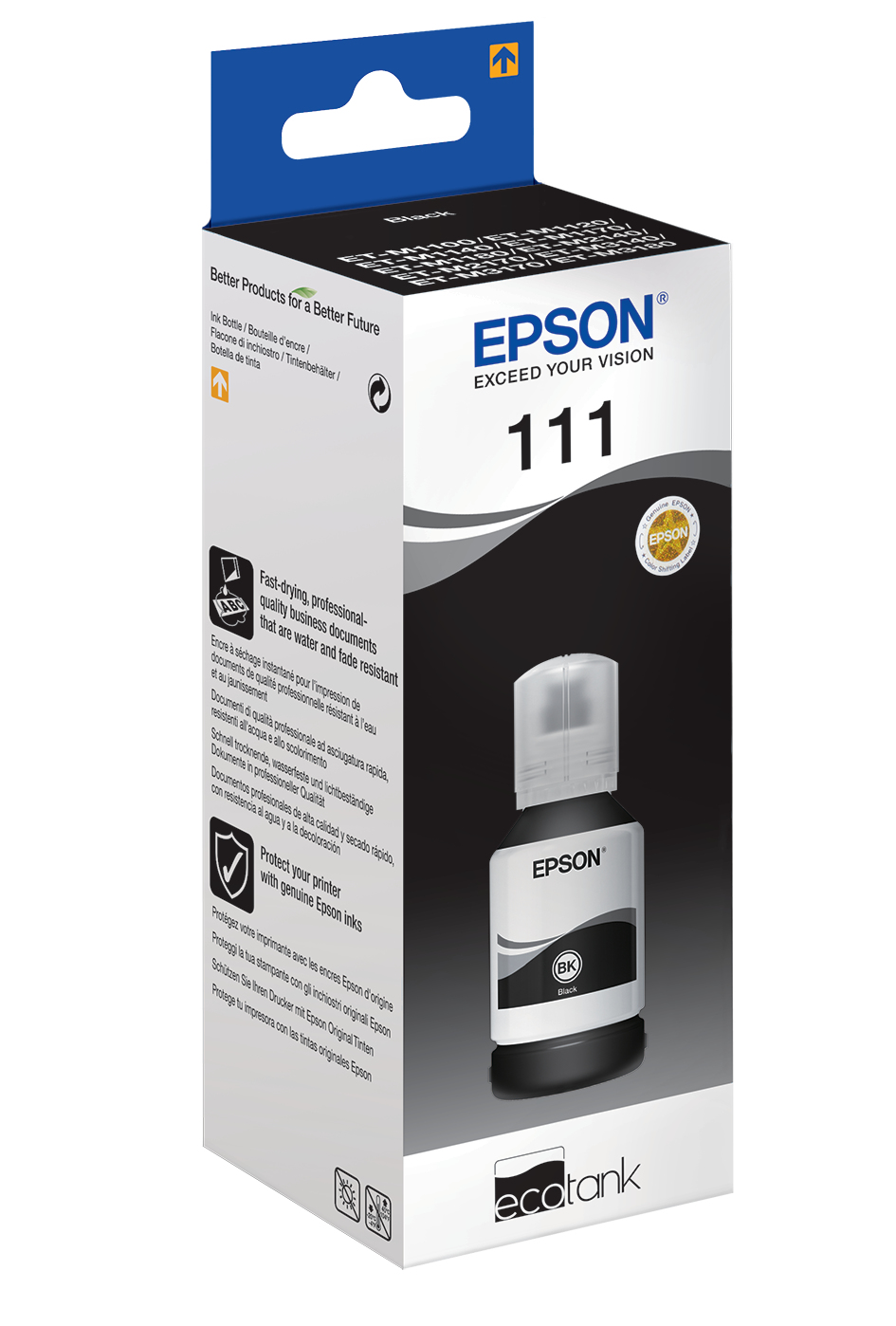 Epson Tintenflasche 111 Schwarz (120ml) Epson Tintenflasche 111 Schwarz (120ml) – Bild 2