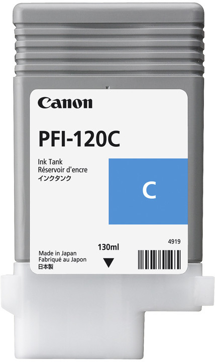 Canon PFI120C IPF Tinte Cyan 130ml Canon PFI120C IPF Tinte Cyan 130ml