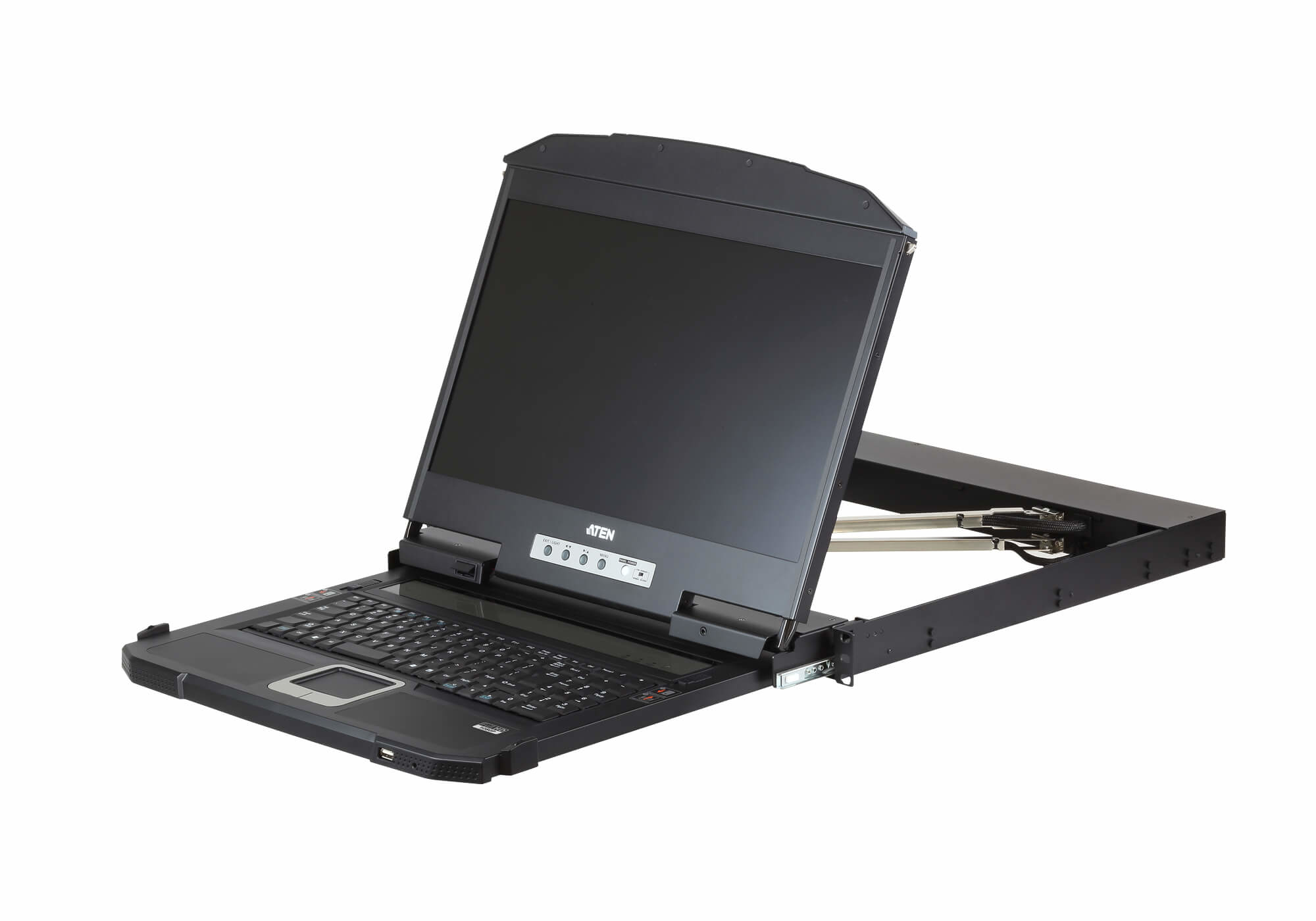 ATEN CL5716IN IT KVM over IP Switch 16-Port 19"-LCD (PS/2-USB VGA) IT-Layout ATEN CL5716IN IT KVM over IP Switch 16-Port 19"-LCD (PS/2-USB VGA) IT-Layout
