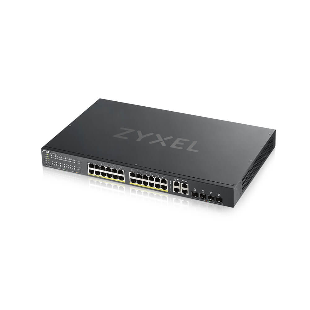 ZyXEL GS1920-24HPv2 28-Port Smart mgd Gigabit Switch 24x PoE+ ZyXEL GS1920-24HPv2 28-Port Smart mgd Gigabit Switch 24x PoE+ – Bild 4
