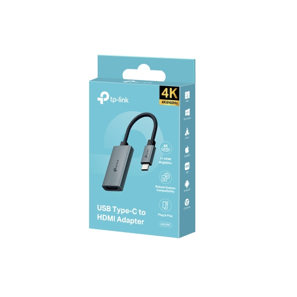 TP-Link UA520C USB Type-C to HDMI Adapter TP-Link UA520C USB Type-C to HDMI Adapter – Bild 2