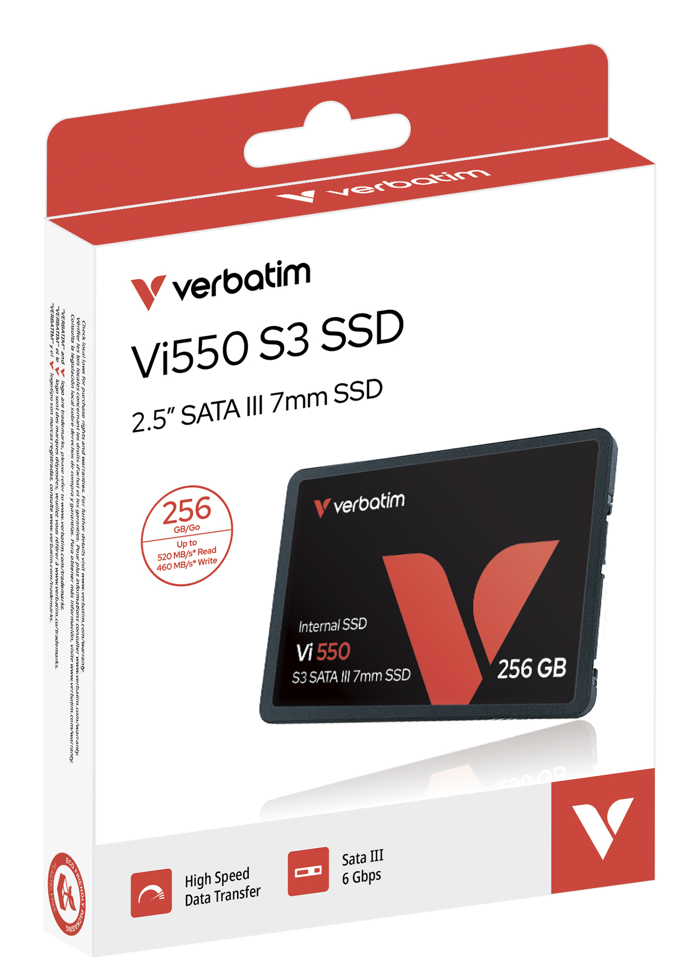 Verbatim Vi550 S3 SSD 256GB Verbatim Vi550 S3 SSD 256GB