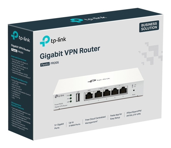 TP-Link Festa FR205 Gigabit VPN Gateway TP-Link Festa FR205 Gigabit VPN Gateway – Bild 6