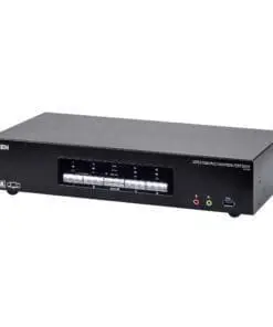 ATEN CS1964 KVMP-Switch 4-fach, DisplayPort für 3 Displays 4K, USB 3.0, Audio