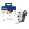 Brother Versandetiketten DK-11218 (1.000 St.), weiß Ø 24 mm Brother DK-11240 - Schwarz auf Weiß - 51 x 102 mm 600 Etikett(en) Versandetiketten - für Brother QL-1050, QL-1050N, QL-550