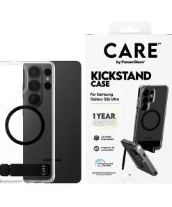 Startseite Alternative view of CARE Urban Explorer Case Clear w Kickstand/Qi Galaxy S26 Ultra