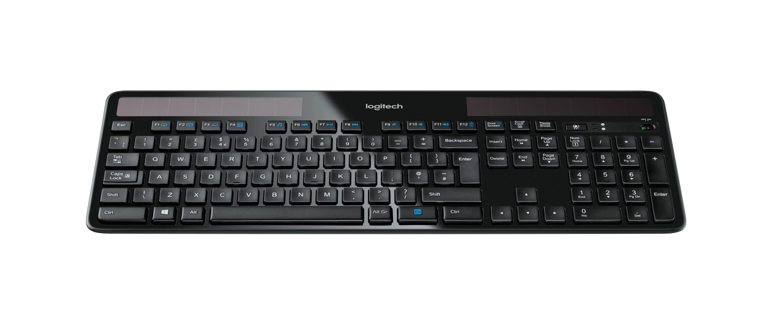 Logitech Wireless Solar Keyboard K750 schwarz Logitech Wireless Solar Keyboard K750 schwarz – Bild 2
