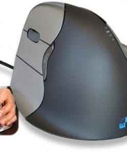 BakkerElkhuizen Evoluent4 Maus Büro Linkshändig Laser 2600 DPI