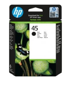HP Tintenpatrone Nr. 45 51645AE Schwarz (ca. 930 Seiten)