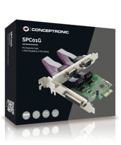 Conceptronic Parallelport & serielle 2-Port PCI-Express-Karte – Bild 3