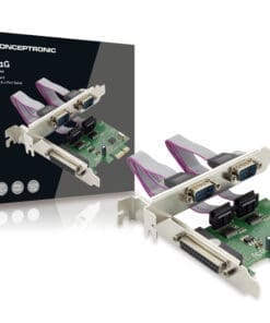 Conceptronic Parallelport & serielle 2-Port PCI-Express-Karte – Bild 2