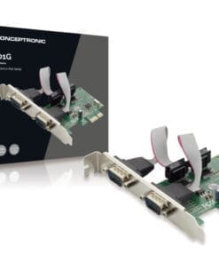 Alternative view of Conceptronic Serielle 2-Port PCI-Express-Karte