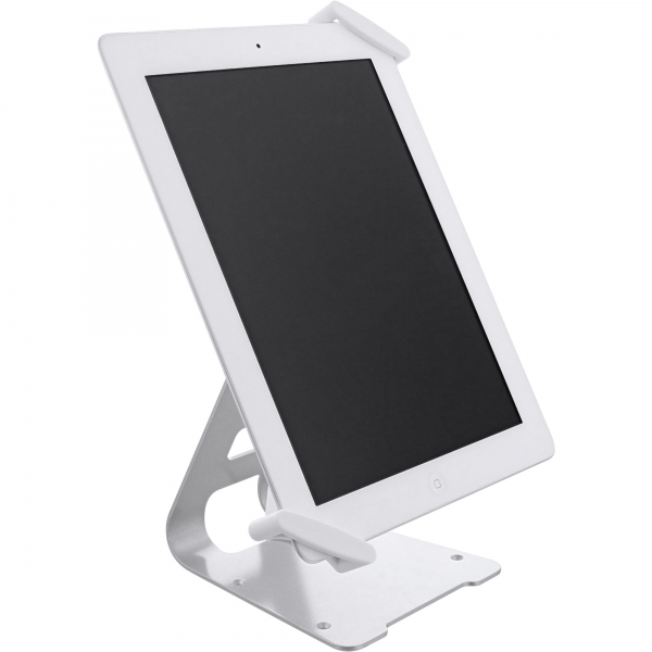 InLine® Tablet Halter universell 10"-13" mit Sicherheitsschloss 1,5m, mit Schlüssel, weiß, weiß InLine® Tablet Halter universell 10"-13" mit Sicherheitsschloss 1,5m, mit Schlüssel, weiß, weiß – Bild 3