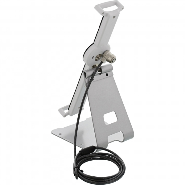 InLine® Tablet Halter universell 10"-13" mit Sicherheitsschloss 1,5m, mit Schlüssel, weiß, weiß InLine® Tablet Halter universell 10"-13" mit Sicherheitsschloss 1,5m, mit Schlüssel, weiß, weiß