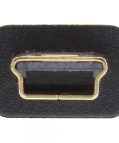 Alternative view of InLine® USB 2.0 Flachkabel, USB A Stecker an Mini-B Stecker (5pol.), schwarz, 5m, schwarz