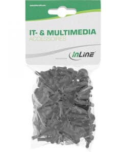 Alternative view of InLine® Lüfter Entkopplung, für Lüfter aller Größen von 60 bis 120mm, 100er Pack