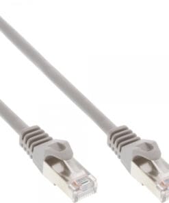 InLine® Patchkabel, U/UTP, Cat.5e, grau, 10m, AWG26, grau