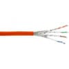 Cat.7a, S/FTP (PiMF) 4x2x0,58 AWG23, 1200MHz, halogenfrei, 50m,