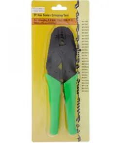 Alternative view of InLine® Crimpzange, Koax HT-336G für RG 58,59,62,174, WBC 110, 195/200, 240