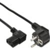 InLine® Euro-Verlängerung, Eurostecker an Eurokupplung, weiß, 2m