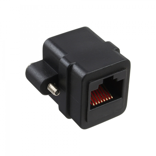 InLine® Patchkabelkupplung Cat.5e, UTP, 2x RJ45 Buchse, zum Einbau, schwarz InLine® Patchkabelkupplung Cat.5e, UTP, 2x RJ45 Buchse, zum Einbau, schwarz – Bild 2