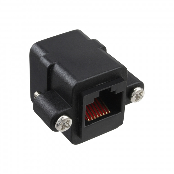 InLine® Patchkabelkupplung Cat.5e, UTP, 2x RJ45 Buchse, zum Einbau, schwarz InLine® Patchkabelkupplung Cat.5e, UTP, 2x RJ45 Buchse, zum Einbau, schwarz