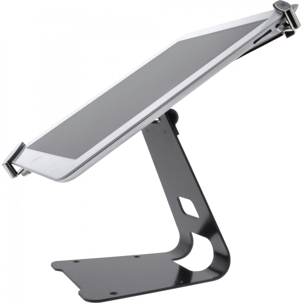 InLine® Tablet Halter universell 10"-13" mit Sicherheitsschloss 1,5m, mit Schlüssel, weiß, weiß InLine® Tablet Halter universell 10"-13" mit Sicherheitsschloss 1,5m, mit Schlüssel, weiß, weiß – Bild 4