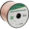 InLine® Lautsprecherkabel, 2x 2,5mm², CCA, transparent, 100m, transparent InLine® Lautsprecherkabel, 2x 0,75mm², CCA, transparent, 50m