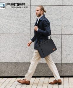 PEDEA Notebooktasche "ELEGANCE" 39,6cm (15,6"), grau + Maus – Bild 7