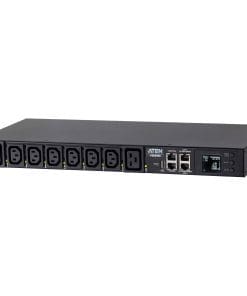 ATEN PG8308G eco PDU 8-fach LAN-schaltbar, messbar, 19″ 1HE, 32A, 2×C19 + 6×C13