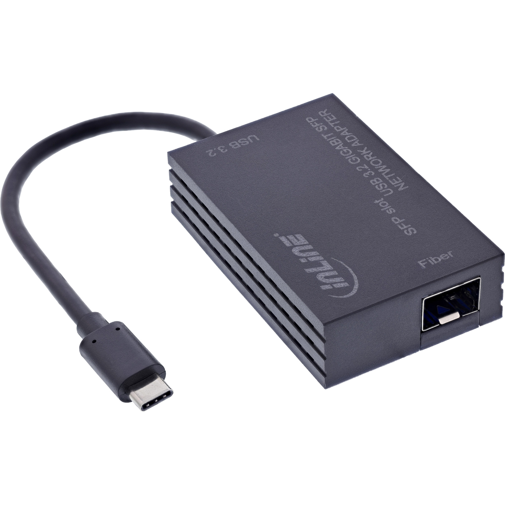 InLine® USB-C zu SFP Gigabit Fiber Netzwerkadapter (10/100/1000 Mb/s) InLine® USB-C zu SFP Gigabit Fiber Netzwerkadapter (10/100/1000 Mb/s)