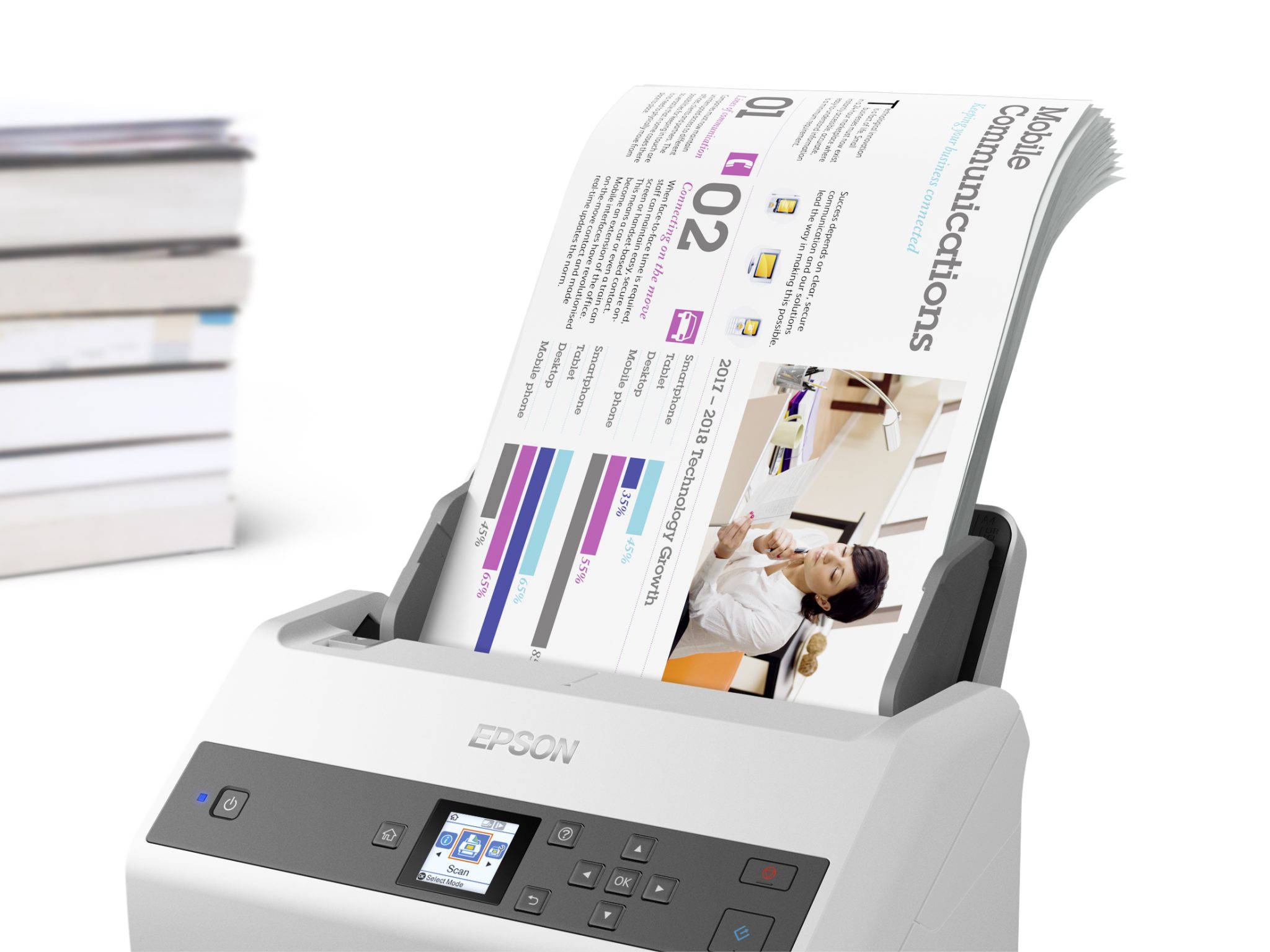 Epson WorkForce DS-870 Dokumentenscanner Epson WorkForce DS-870 Dokumentenscanner – Bild 6