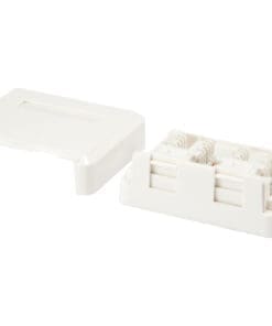 Alternative view of equip 2-Port Keystone Aufputzgehäuse