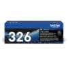 Brother Toner TN-326BK Schwarz (ca. 4000 Seiten) Brother Toner TN-321M Magenta mit einer Reichweite für ca. 1500 Seiten.