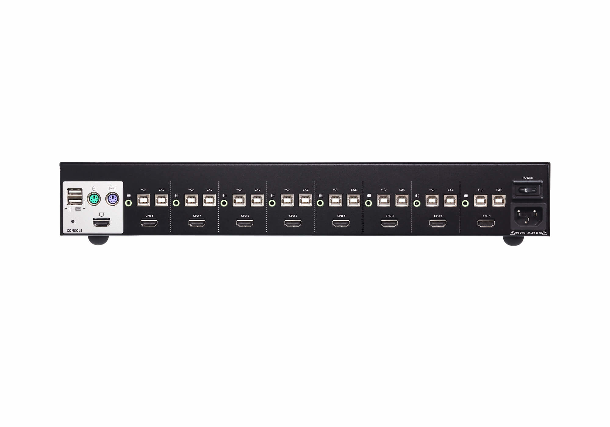 ATEN CS1188H KVM Secure Switch, 8-fach, HDMI, USB, Audio ATEN CS1188H KVM Secure Switch, 8-fach, HDMI, USB, Audio – Bild 2