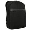 Der Targus GeoLite EcoSmart Advanced Rucksack aus leichten, witterungsbeständigen Materialien ist passend für Geräte mit einer Bildschirmdiagonale von bis zu 38,1 - 40,64 cm (15-16 Zoll). Er überzeugt außerdem mit einem hochentwickelten Air-Mesh-Rückenpanel für Halt und Komfort, Spezielles Laptop-Fach mit Multi-Fit-Halterung für Laptops und verstellbaren und ergonomisch gepolsterten Schultergurten. Außerdem besitzt er seitliche Netztaschen für Wasserflasche und kleines Zubehör, sowie einem integrierten Trolley-Gurtsystem für bequemes Reisen.