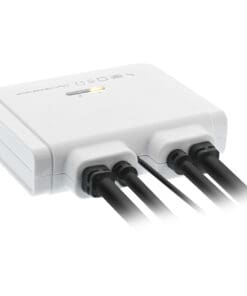 Alternative view of InLine® KVM Switch, 2-fach, HDMI, 4K, USB, mit Audio, integr. Kabel