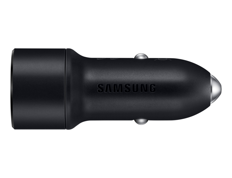 Samsung Dual KFZ Schnellladegerät EP-L1100, Black Samsung Dual KFZ Schnellladegerät EP-L1100, Black