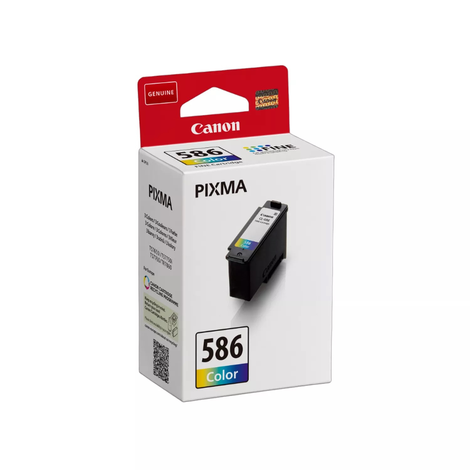 Canon Tintenpatrone CL-586 Color (8ml) Canon Tintenpatrone CL-586 Color (8ml) – Bild 3