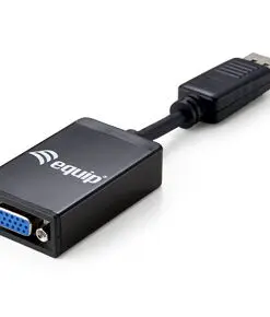 equip Display Port to VGA Converter M/F, black