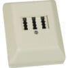 InLine® TAE Anschlussdose, TAE-N/F/N, Aufputz InLine® Modular Crimpzange, für RJ10,11,12,45 und DEC (DSL-Splitter) Stecker
