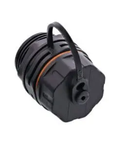 Alternative view of InLine® Patchkabelkupplung Cat.6A, wasserdicht IP68, Kupplung für industrielle Anwendungen, mit Staubkappe