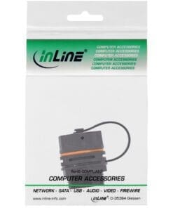 InLine® Patchkabelkupplung Cat.6A, wasserdicht IP68, Kupplung für industrielle Anwendungen, mit Staubkappe InLine® Patchkabelkupplung Cat.6A, wasserdicht IP68, Kupplung für industrielle Anwendungen, mit Staubkappe – Bild 3