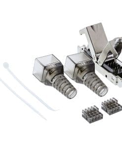 InLine® Kabelverbinder Cat.6A, mit LSA-Technik, geschirmt