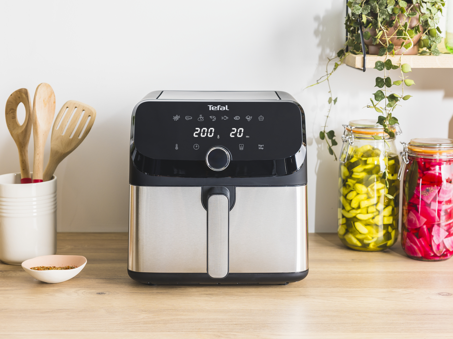 Tefal Easy Fry Mega Heißluftfritteuse, 7,5l, EY855D Tefal Easy Fry Mega Heißluftfritteuse, 7,5l, EY855D – Bild 8