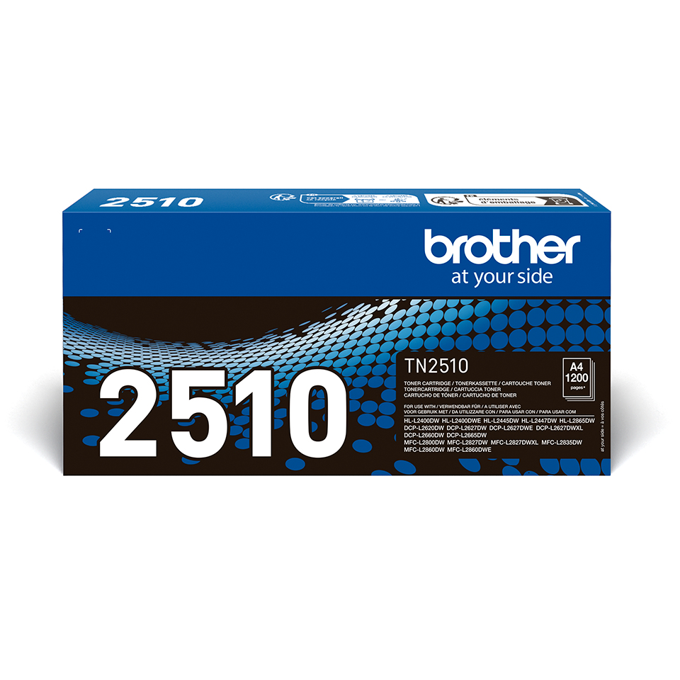 Brother Toner TN-2510 Schwarz (ca. 1200 Seiten) Brother Toner TN-2510 Schwarz (ca. 1200 Seiten)